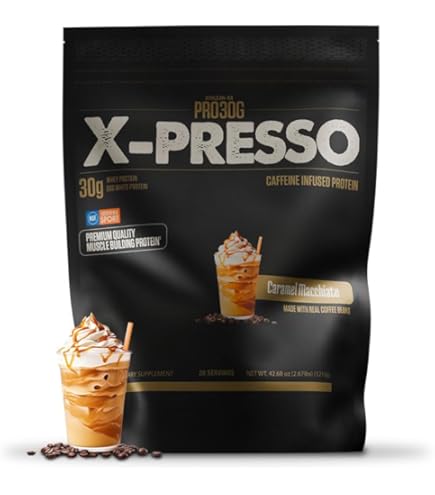 Amazon.com: ATHLEAN-X PRO-30G, Xpresso Premium Caffeinated Protein